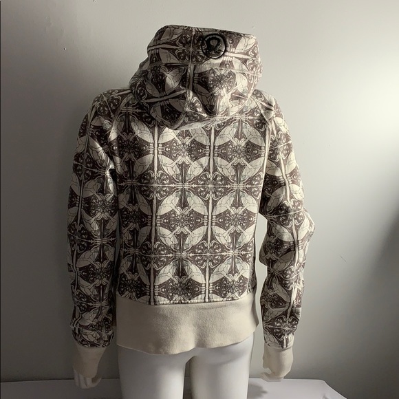 Lululemon Scuba Hoodie Yoga Warrior Print 10 - Picture 8 of 9